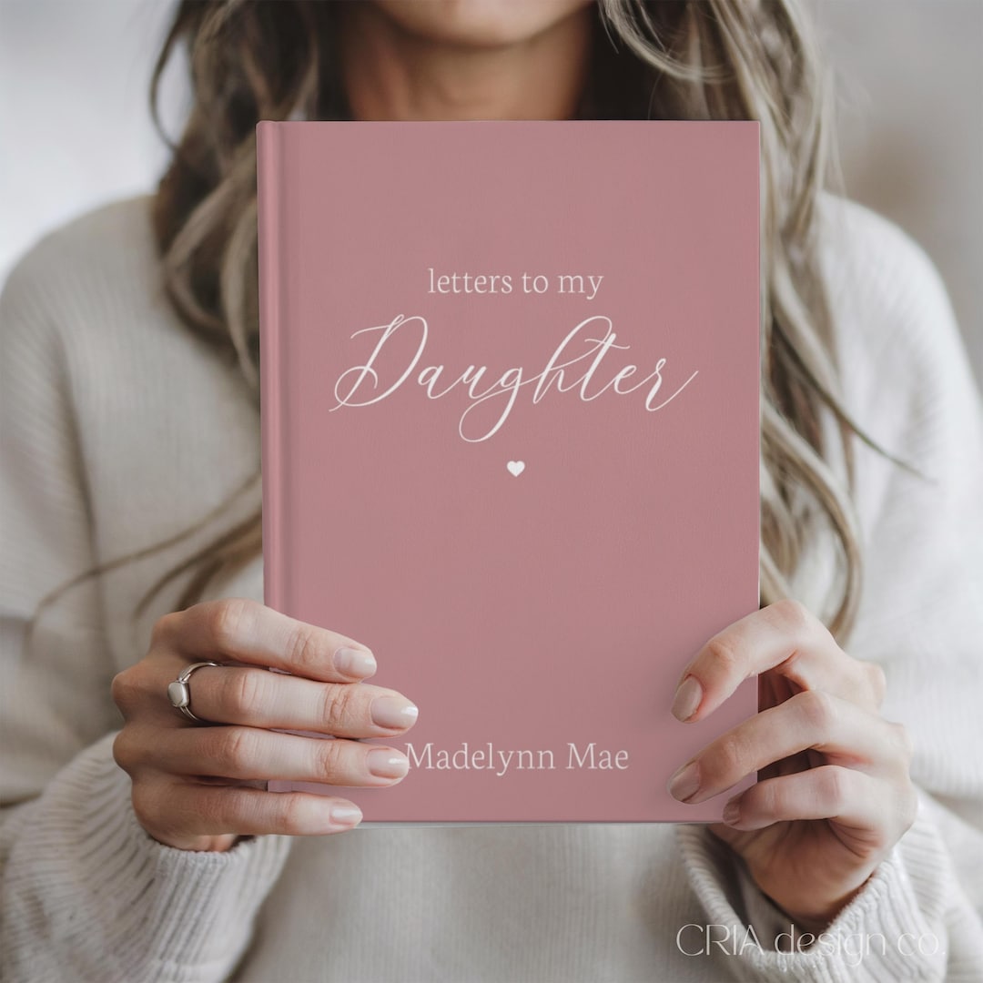 Letters to My Daughter Hardcover Notebook Journal | Personalized ...