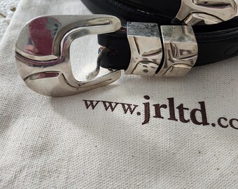 James Reid Santa Fe lizard belt/silver buckle 36 James Reid JR Ltd Santa Fe - Sterling Silver Belt Buckle  main image 4