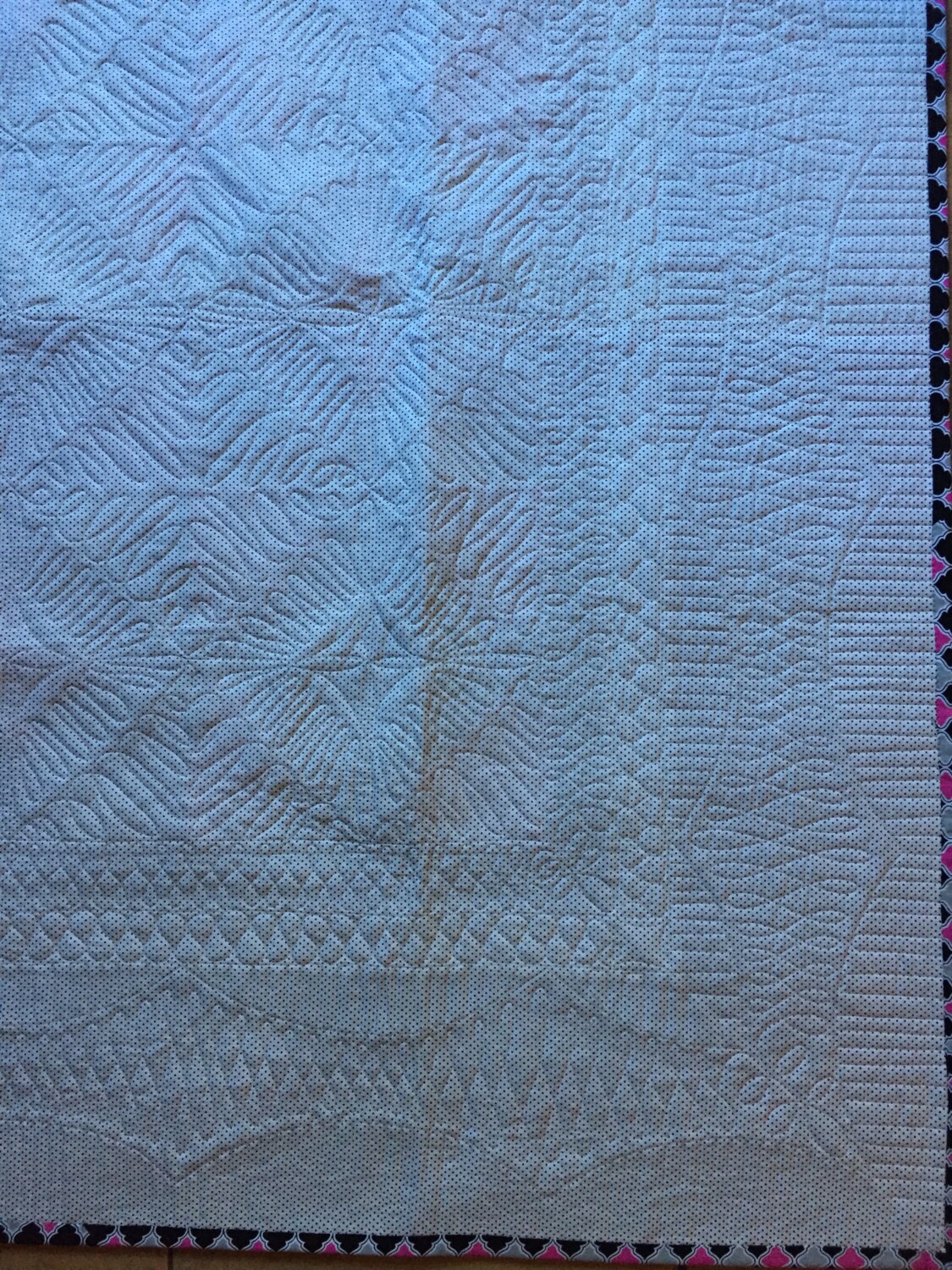 Pink, Black and White Lap Quilt - Etsy