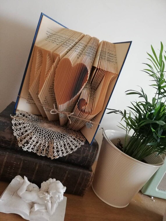 Unique Wedding gift for the couple by Folded Book Art