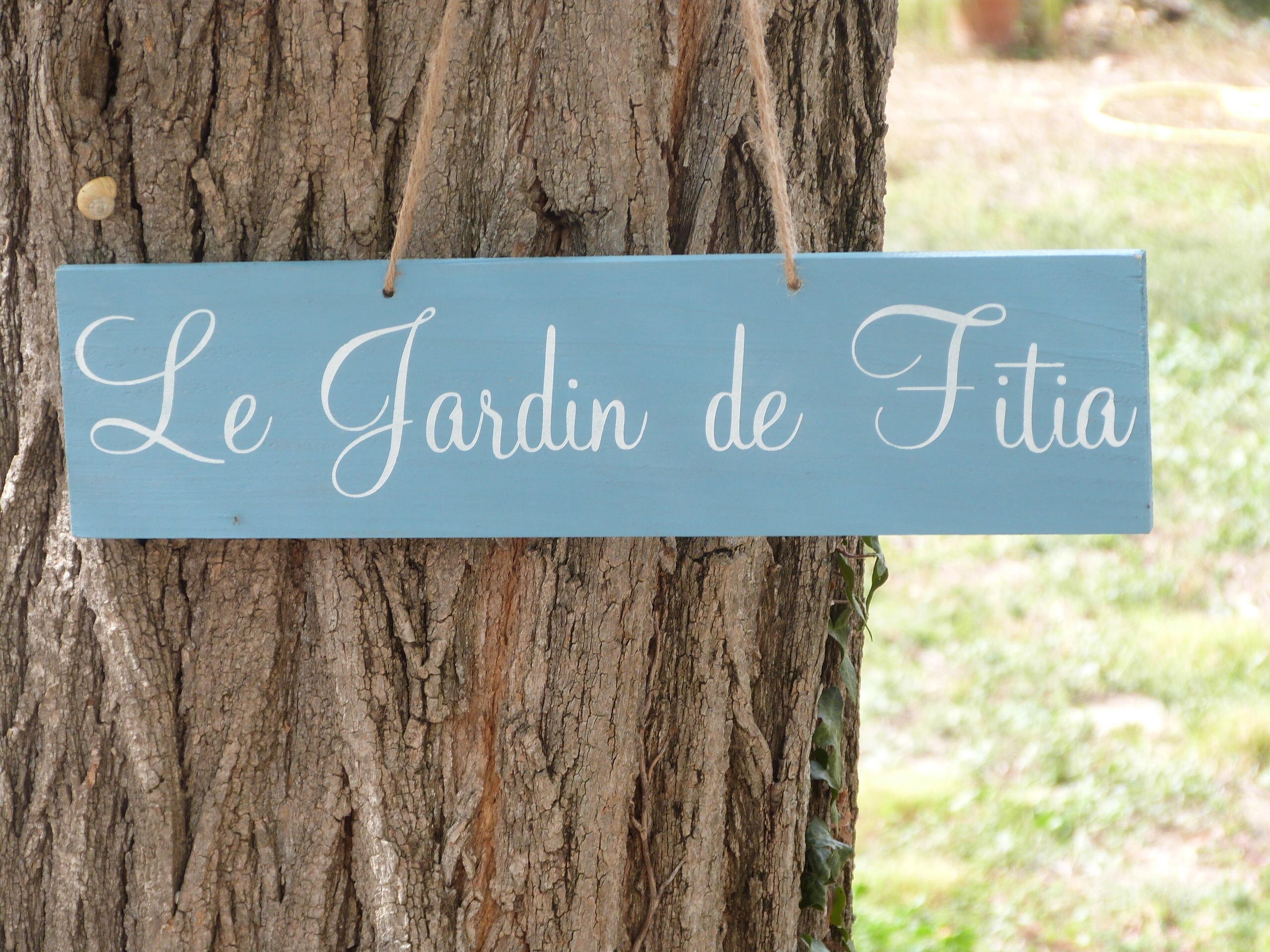 Cadeau Durable et Personnalisable. Deco Pour Jardin ou Potager.