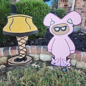 Christmas Story Yard Art/ Holiday Decor/ Christmas Story Wood Sign/ Christmas Decor/ Holiday Decor