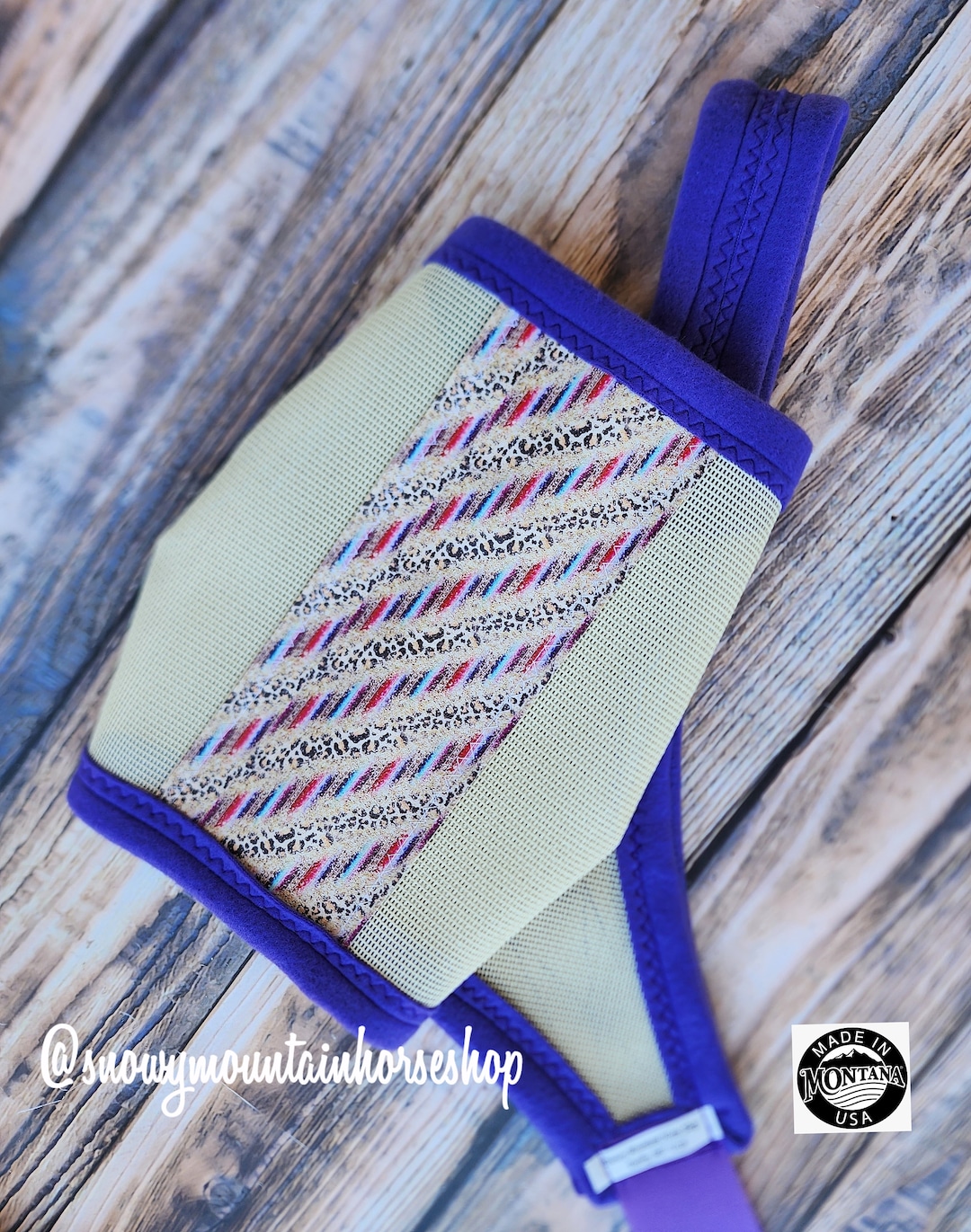New! Fly Mask – Serape main image 1