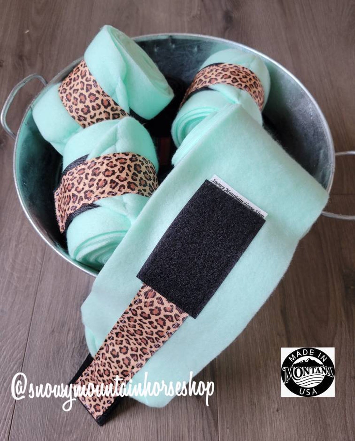 Sheep Leg Wraps Goat Leg Wraps Mini Horse Leg Wraps Mint Etsy