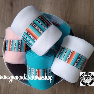 Sheep Leg Wraps, Goat Leg Wraps, Mini Horse Leg Wraps, Serape Cheetah, Choose Color