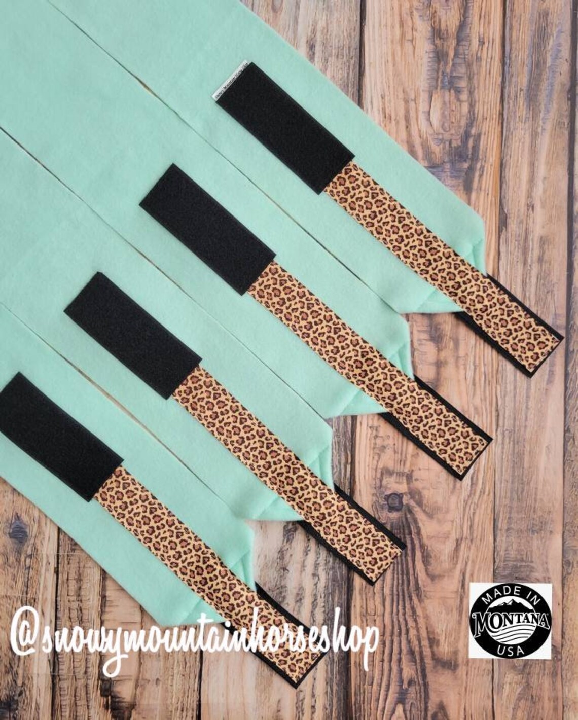 Sheep Leg Wraps Goat Leg Wraps Mini Horse Leg Wraps Mint Etsy