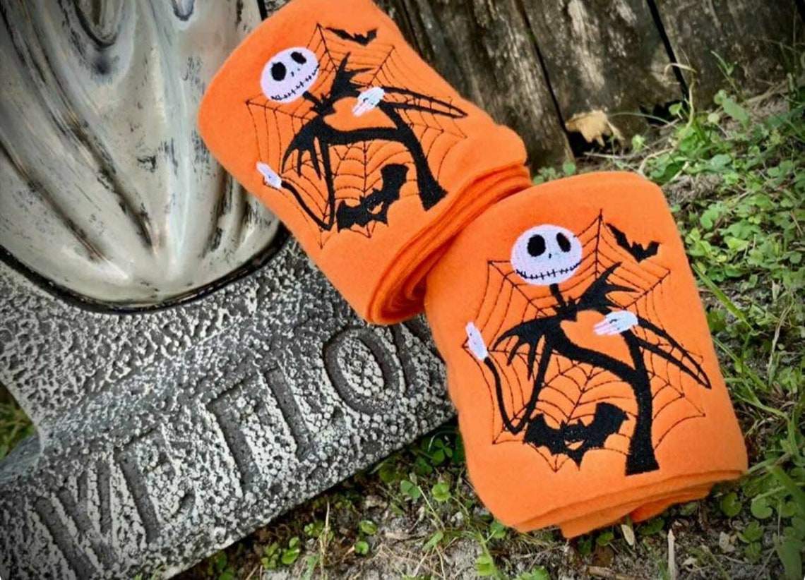 Embroidered Jack Skellington Nightmare Before Christmas Polo | Etsy