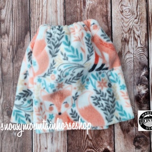 Engelse stijgbeugelhoezen, stijgbeugeltas, strijkijzerhoezen voor paarden, vos, elastische sluiting, strijkijzerbeschermers