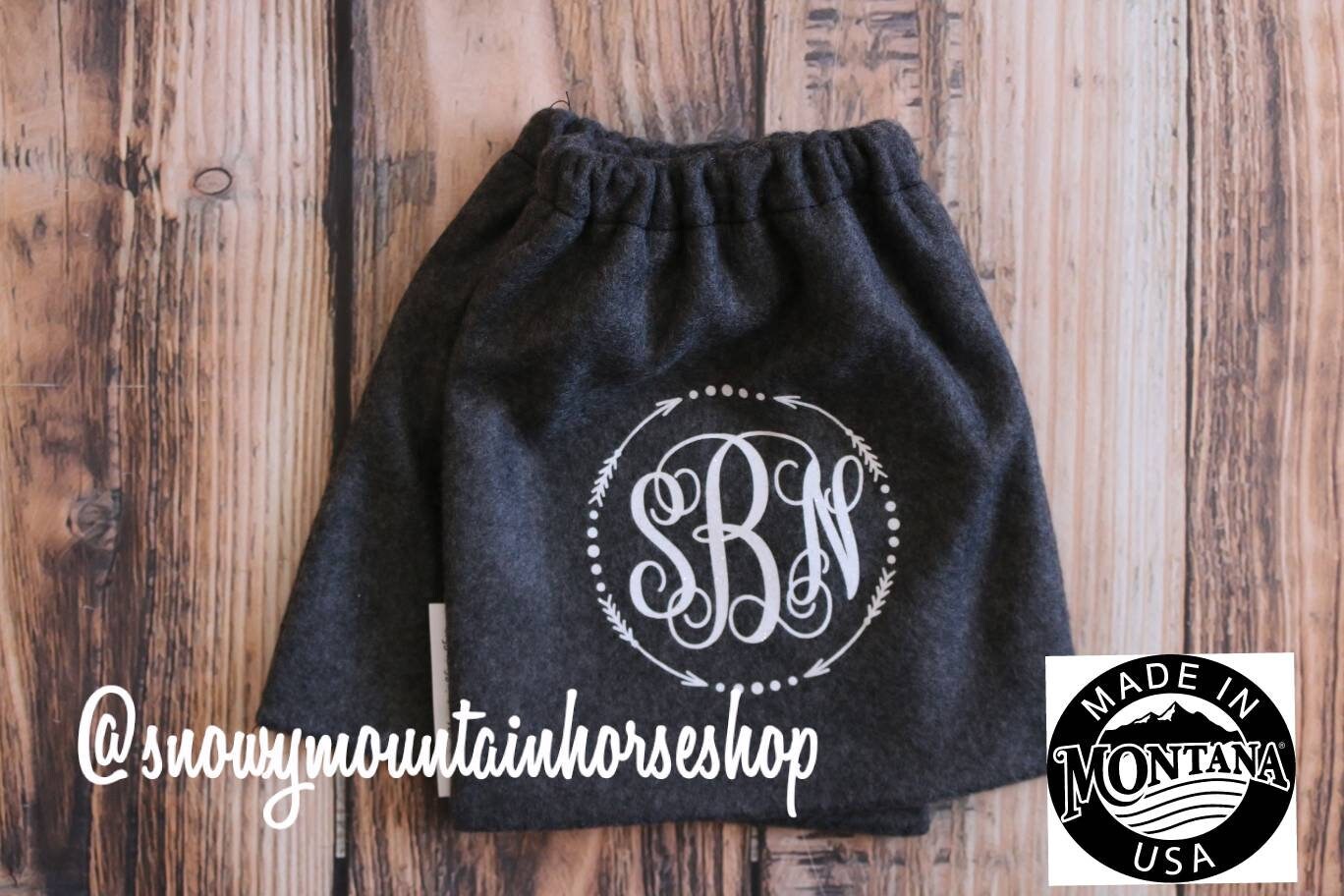 Glitter Monogram Personalized English Stirrup Covers,Stirrup Bag, Equ…