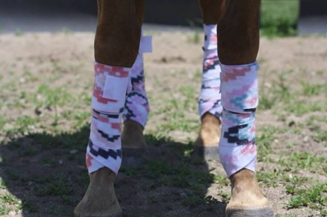 Pozostałe Sport i Turystyka Horse Polo Leg Wraps For Horses Polos Set