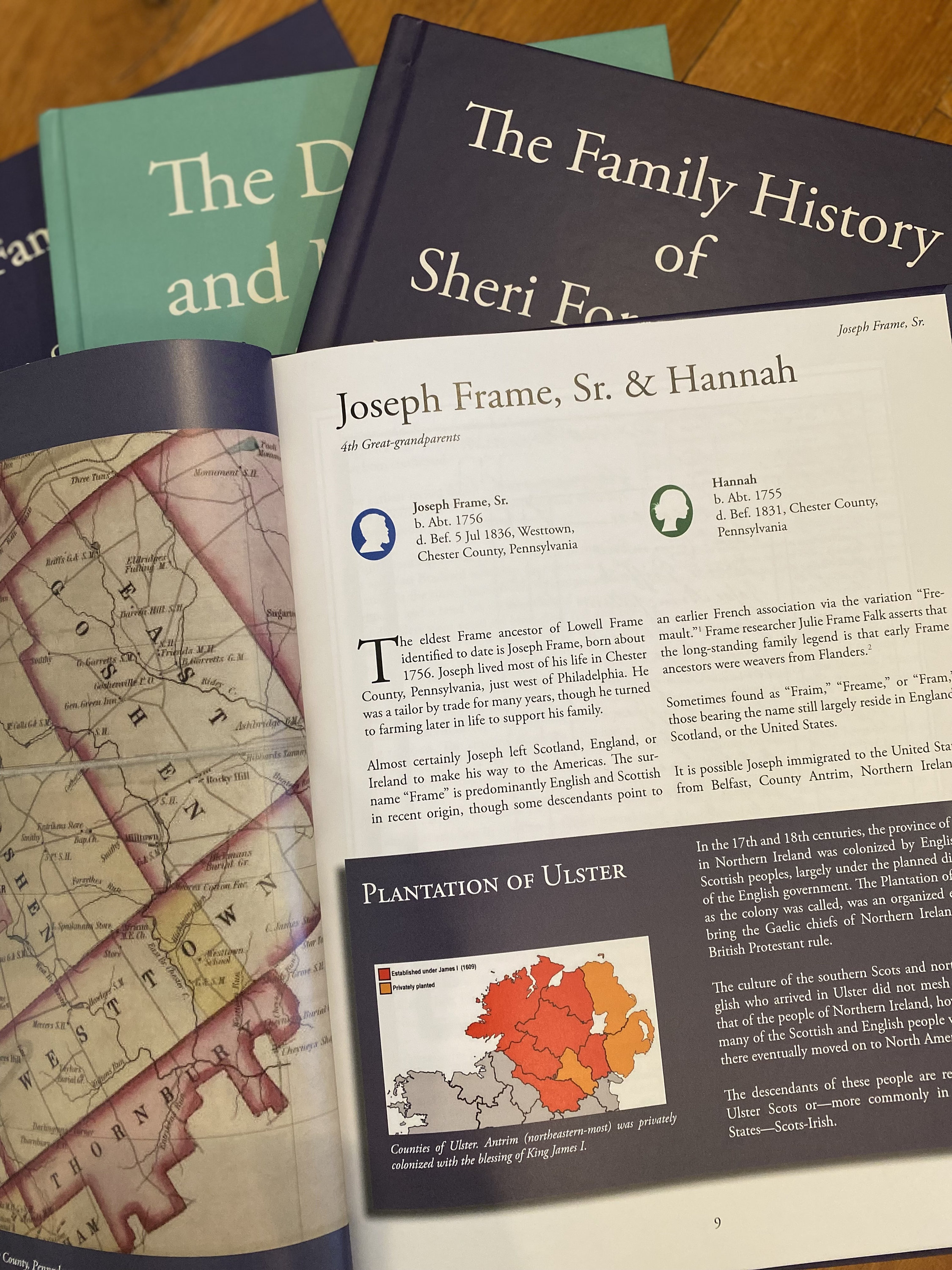 Custom Family History Book Professionally Printed Hardbound Family