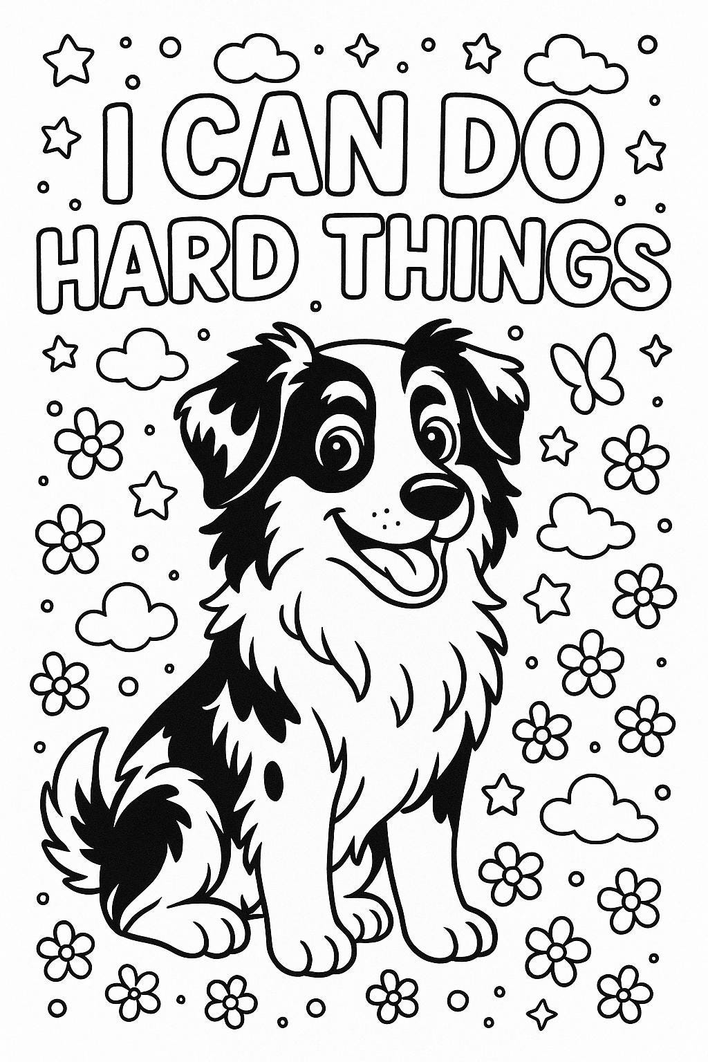Every Dog Has Their Day Coloring Pages - Etsy