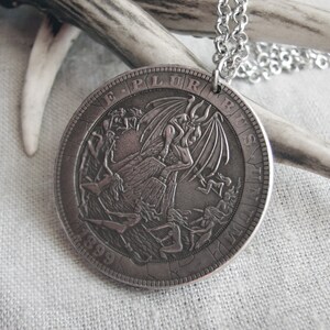 Witches in Sabbath Coven Devil Hobo Nickel Coin Pendant Necklace ...