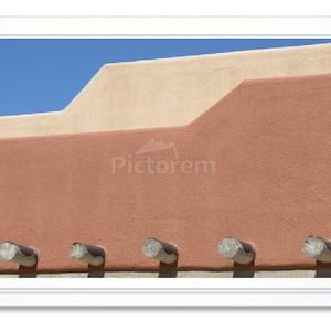 New Mexico Architecture Note Card, New Mexico Stationary, Blank Inside Card, Embossed Note Card, Giclee Print, Photo Card, All Occasion Card