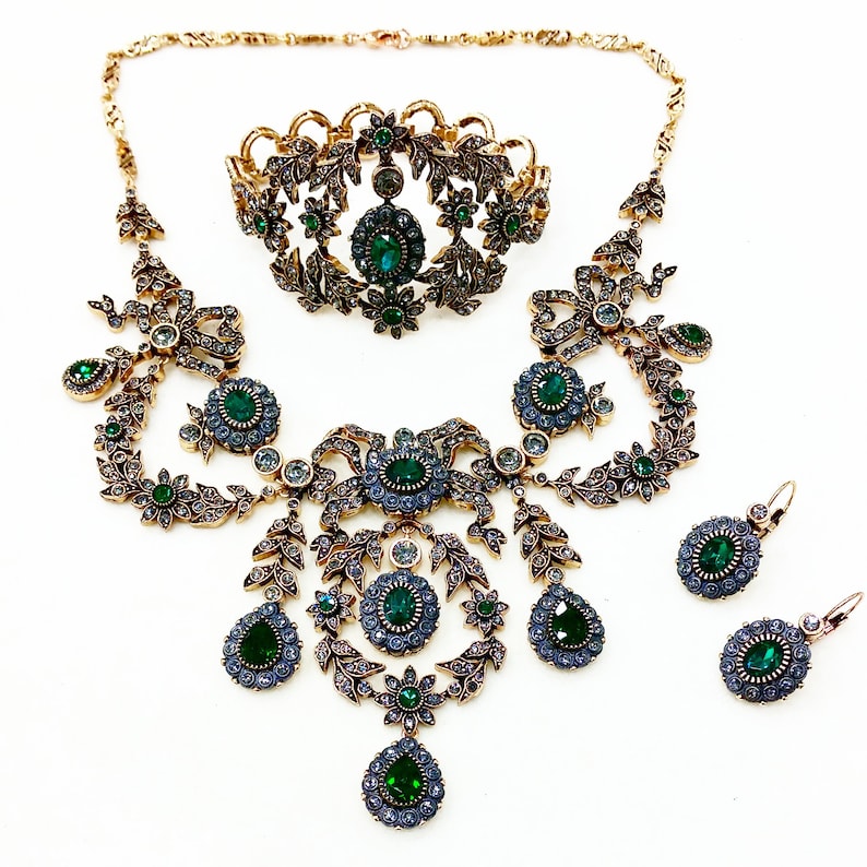 Turkish Jewelry Handmade Ottoman Style Hurrem Sultan's Etsy