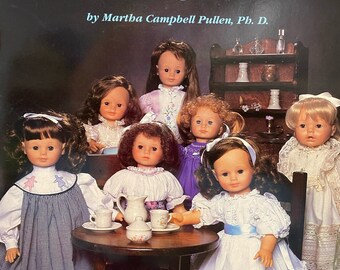 Heirloom Doll Clothes for Gotz Martha Pullen Dress Sewing Patterns Signed Book