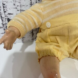 Madame Alexander Butch Doll Boy Composition Soft Body Original Outfit Blonde image 9