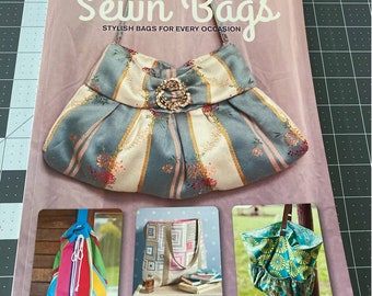 Sewn Bag Handbag Purse Tote Sewing Pattern Book