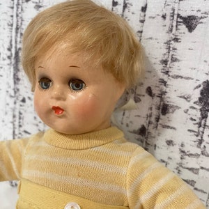 Madame Alexander Butch Doll Boy Composition Soft Body Original Outfit Blonde image 4