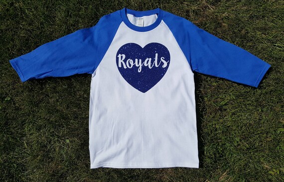 royals shirt with heart