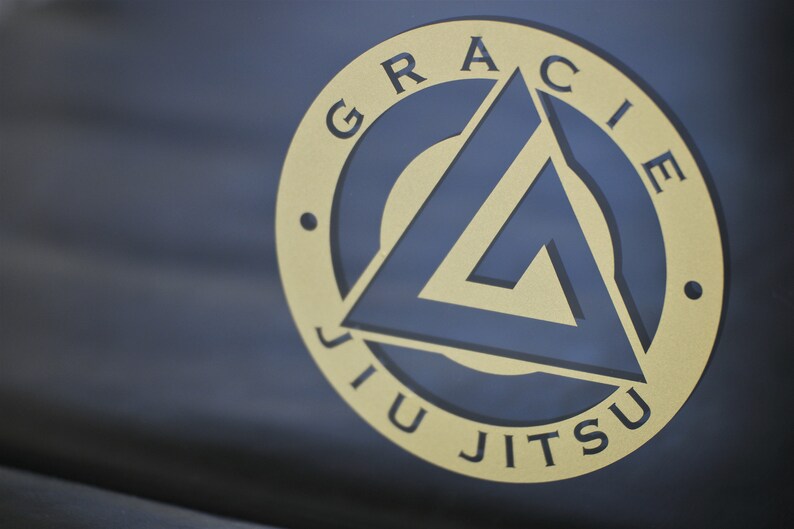Gracie Jiu Jitsu Premium DieCut Vinyl Decal for Car Windows Etsy