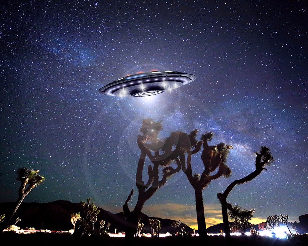 Joshua Tree UFO Sighting Etsy
