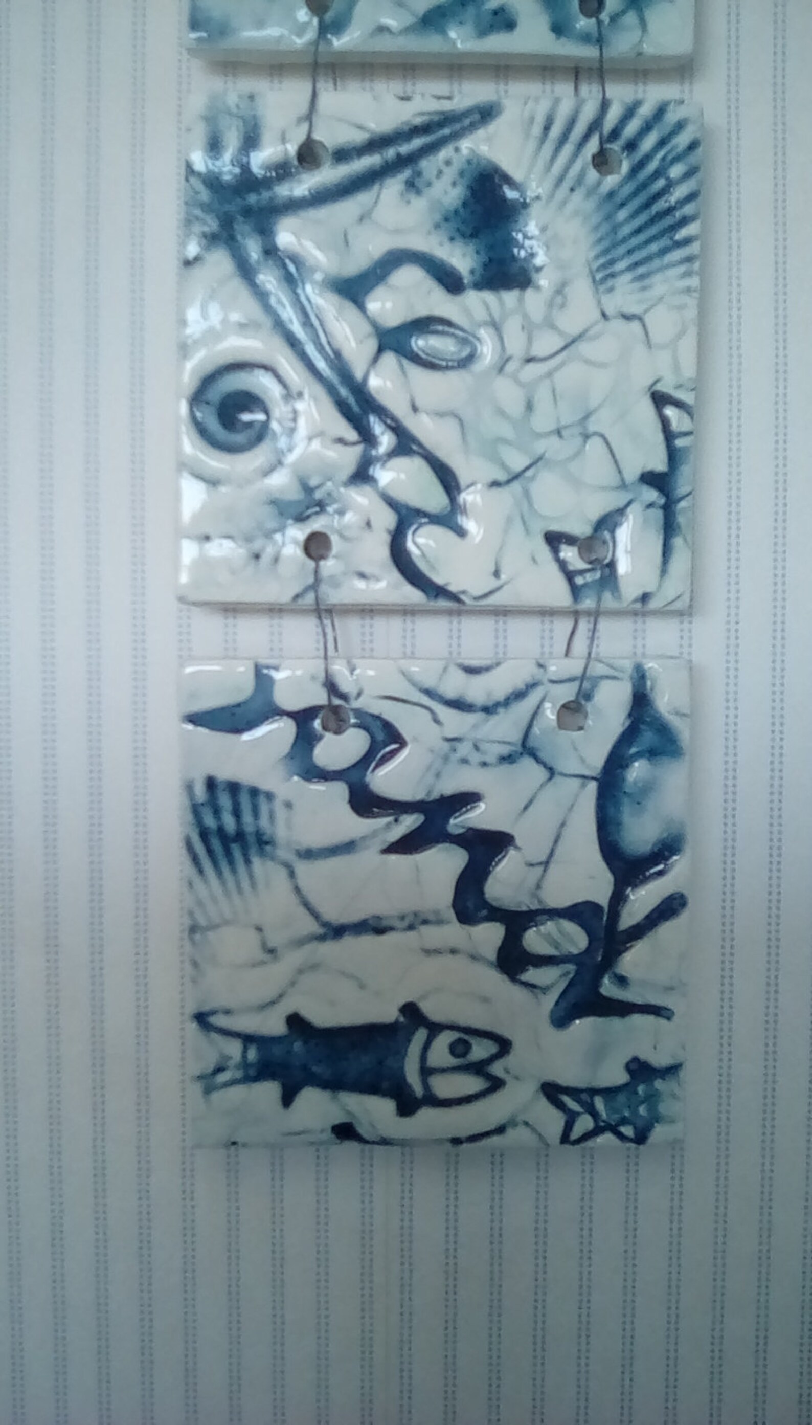 Ceramic wall hanging Etsy