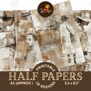 Retrato de senhora em peças bege, itens efêmeros para impressão, diário de lixo, meio papel, scrapbook, kit digital, página de livro, plano de fundo, decoupage, artesanato, arte