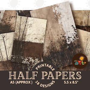 Papier, Scrapbook, Digital Kit, Buch Seite, Hintergrund, Decoupage, Basteln, Collage, zum ausdrucken