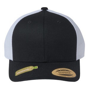 Trucker Hat/Cap Custom Embroidered Logos Recycled Material