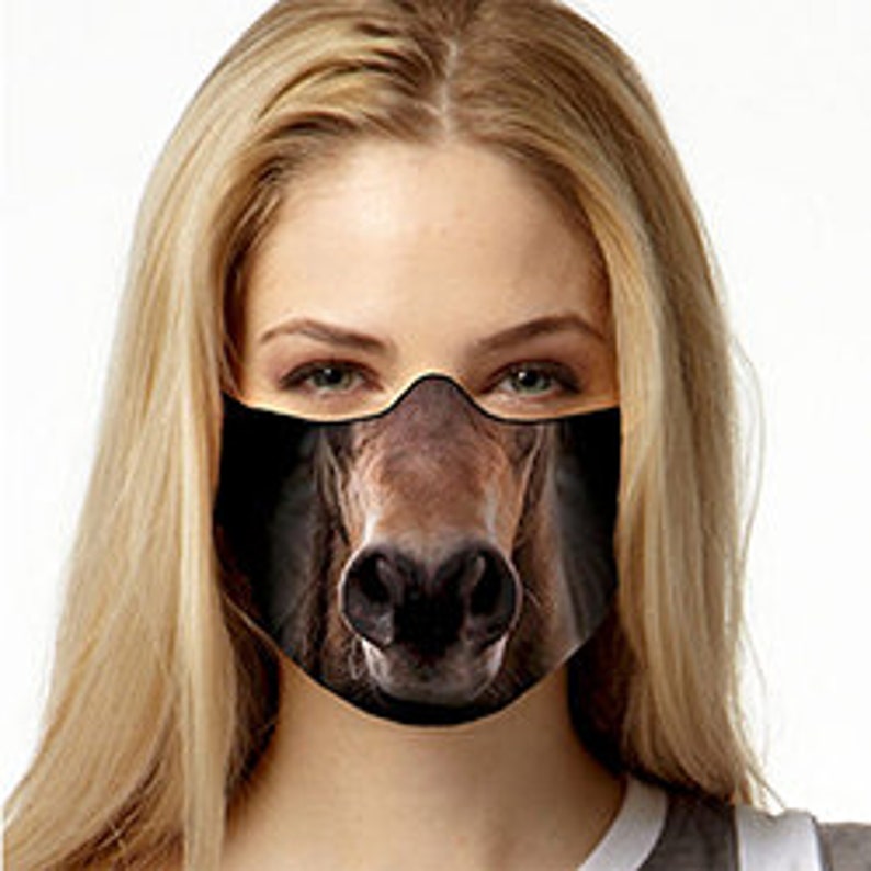 Custom Pet Mask Animal Lover Face Masks New and Improved Mask Etsy