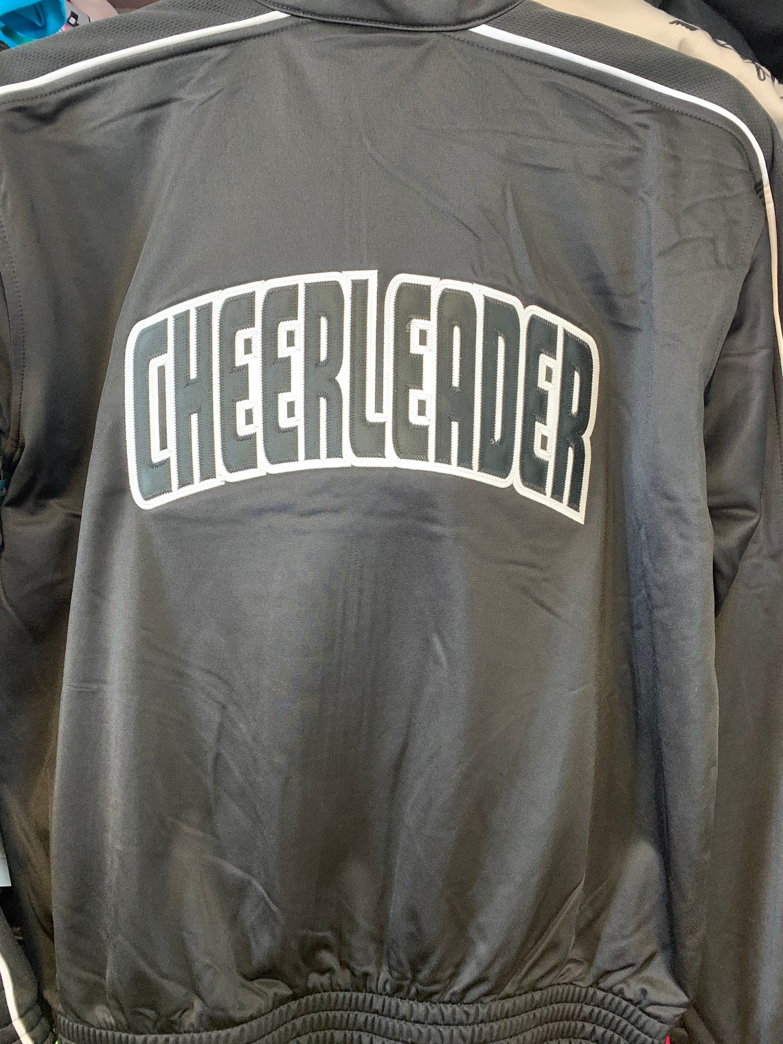 Cheerleader Warmup Jacket Custom Embroidered Applique Etsy