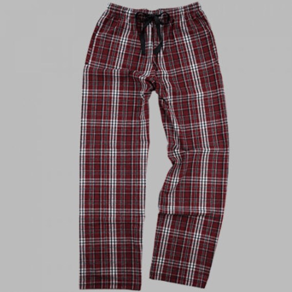 Sport Team Matching Color Plaid Pajama 