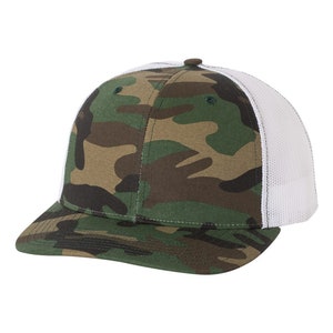 Vintage Camo Baseball Cap: Verstellbare Snapback-Mütze