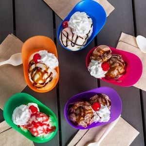 Party Favor Snack Bowls Event Decor Baseball Softball Helmet for Snacks Ice Cream Sundaes Snow Cones Popcorn  M& M&#39;s bowls