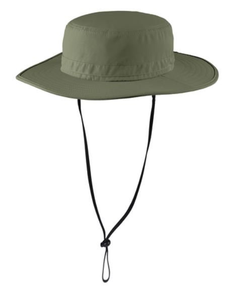 Wide Brim Straw Sun Hat For Men - Olive Green Fisherman Beach Hat For Summer Outdoor Protection