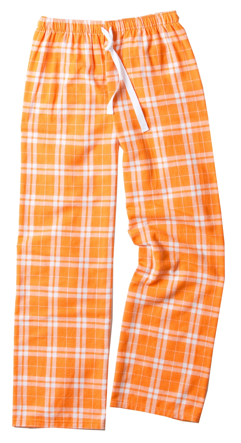 Plaid Pajama Pants Customized Sport Team Matching Color Wear Etsy