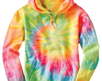 Personalised tie dye hoodie