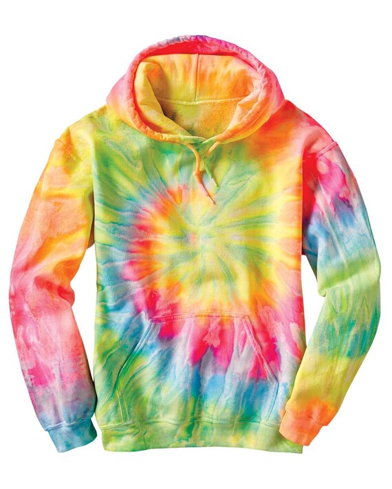 custom made tie dye hoodies