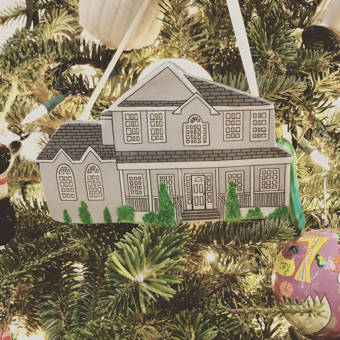 Custom House Ornament  Etsy