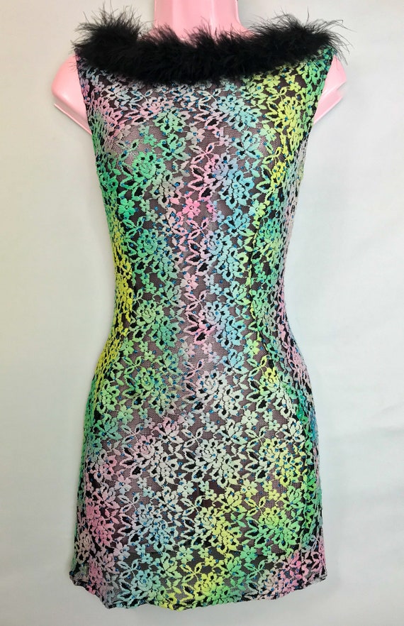 pastel sheath dress
