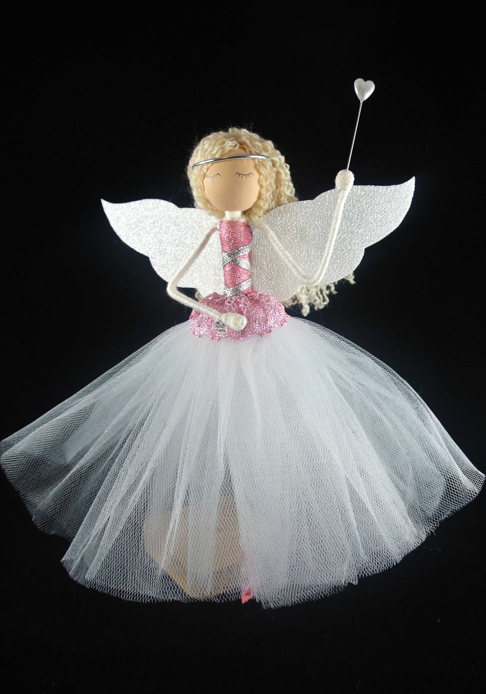 Sale Christmas tree topper fairy Lyra Fairy Tree Topper Etsy