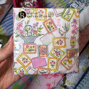 Mahjong Tile Allover Napkins bild 2