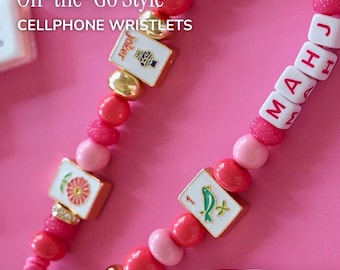 Mahj Mahjong Cellphone Wristlet