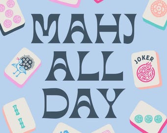 Mahj All Day Cocktail Napkins