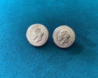 15mm WATERBURY CO. NY State Seal Gold 5/8