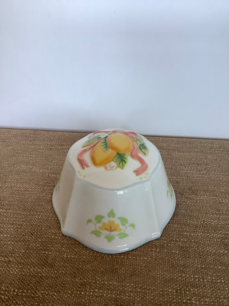 Vintage Jello Mold Lemons Cottagecore Country Kitchen Etsy