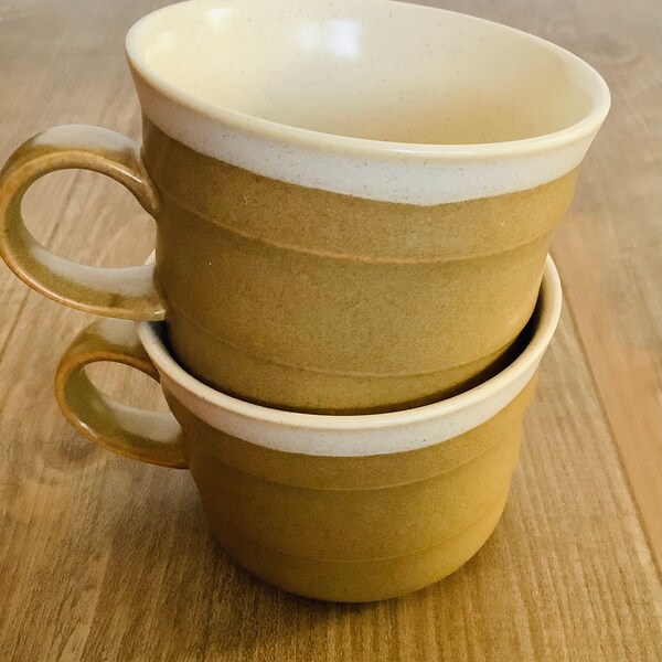 Mikasa Country Manor Coffee Mugs, Japan, Minimalistic Coffee Mugs, Retro Mugs, Cottagecore Drinkware