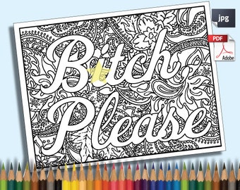 X Rated Color My 6 Page Adult Coloring Book MATURE Printable | Etsy