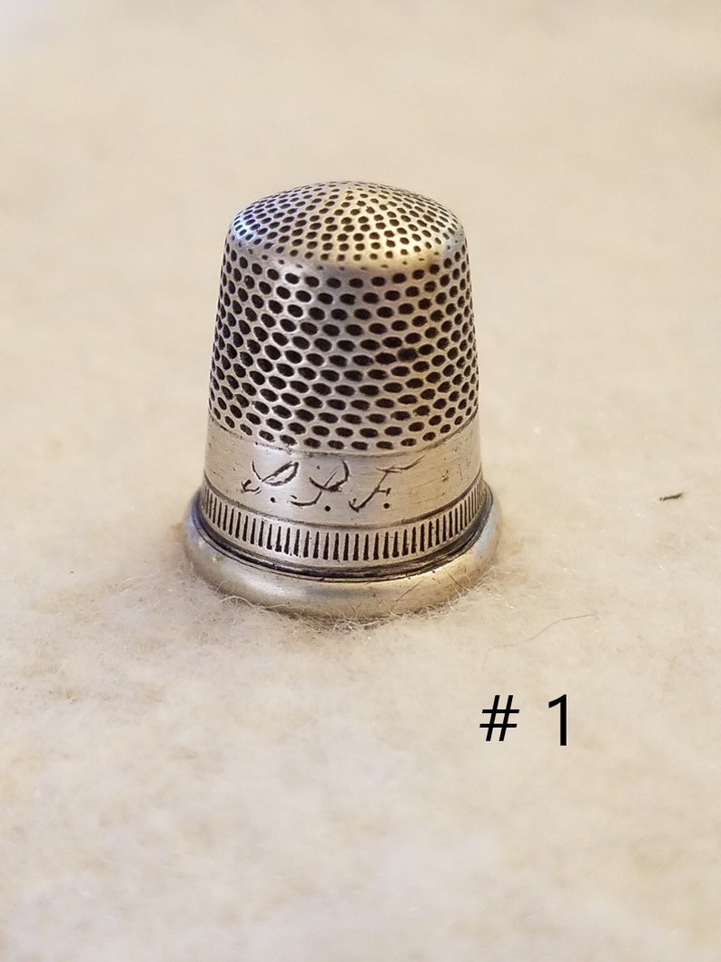 Collectible Thimbles Sold Individually Etsy